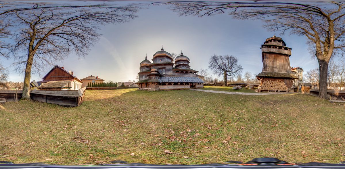 Virtual temple tour — St. George's Church, Drohobych